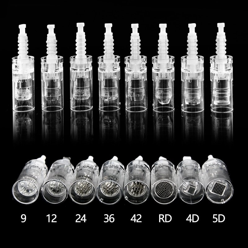 10/50/100PCS Derma Pen Bayonet Needles Cartridge For Dr pen N2/M5/M7 Nano/9 pin/12 pin/36 pin/42 Micro Needle Replacement Head - Image 6