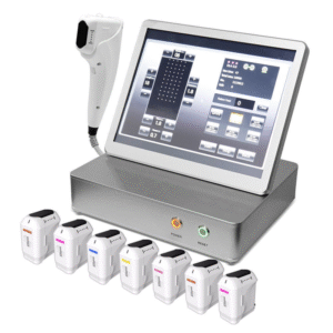 Portable 3D 4D HIFU Machine 12 Lines with 8 Cartridges