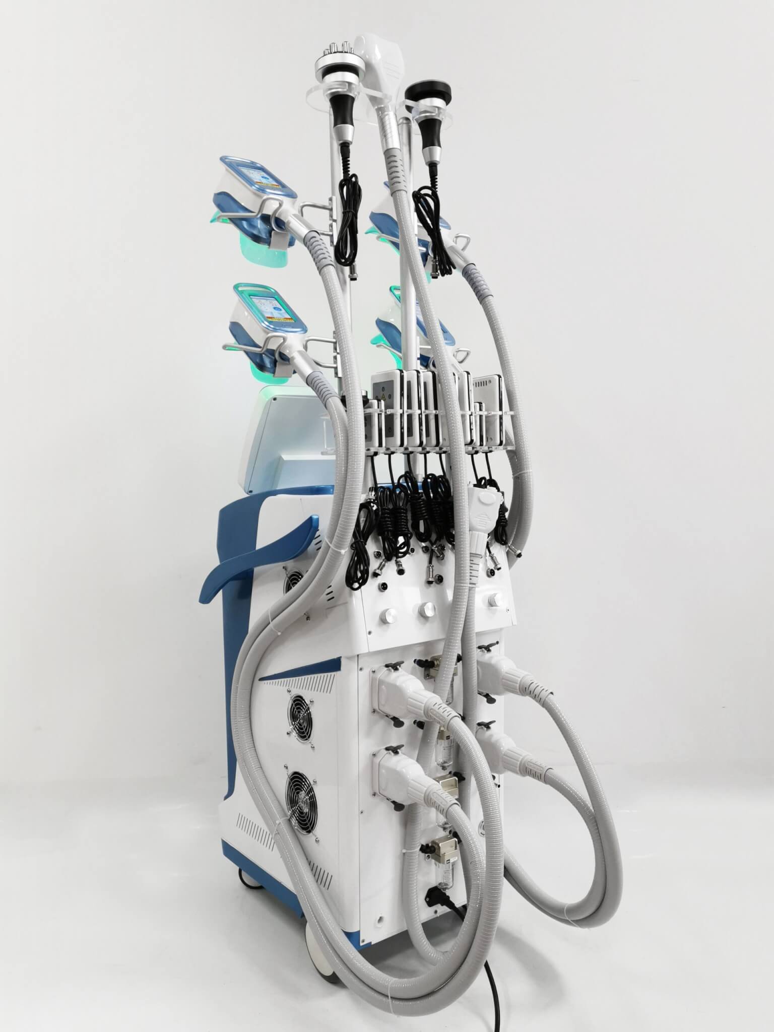 5 Cryo Handles Coolsculpting Machine For Sale 360 Cryolipolysis Fat Freezing Machine with 40K Cavitation RF Lipolaser - Image 6