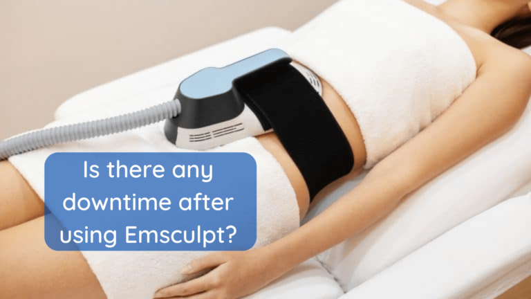 Y a-t-il des temps d'arrêt après avoir utilisé Emsculpt