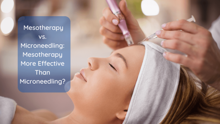 Mezoterapi ve Mikroiğneleme Mezoterapisi Mikroiğnelemeden Daha Etkili