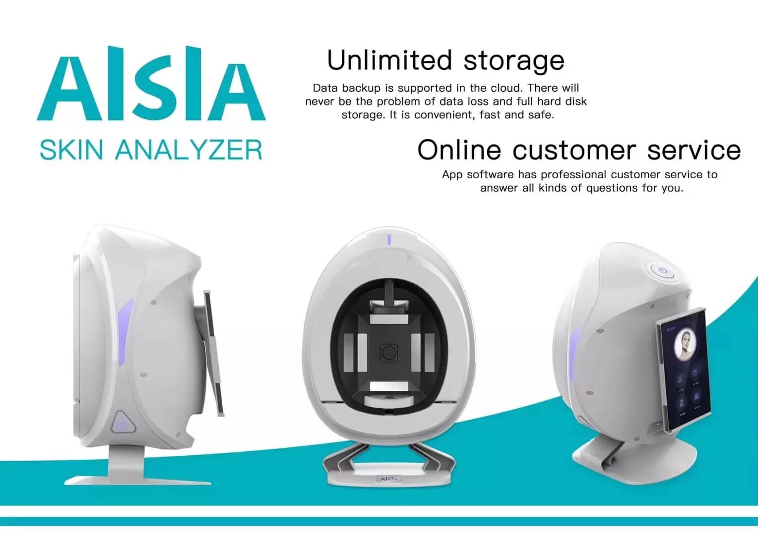 Aisia 3D AI Smart Facial Skin Analyzer for Clinics & Beauty Salons - Image 6