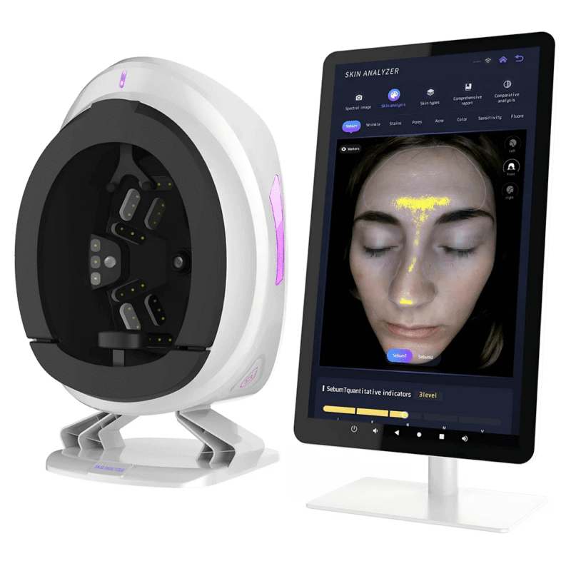 新品　aisia 肌診断機　3D 画像　美容 プロフェッショナル アドバンス Aisia 3D AI 顔肌アナライザー