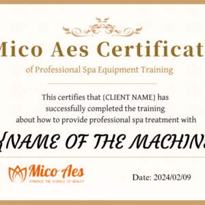 training Certificate