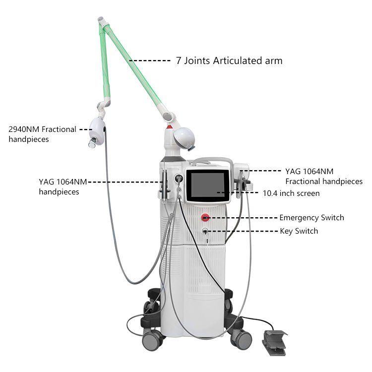 estrutura da máquina a laser fotona 4d