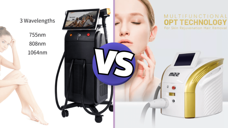 Laser à diode vs épilation de cheveux IPL (1)