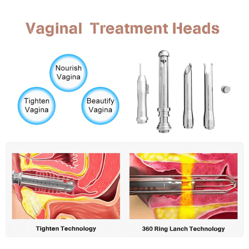portable co2 fractional laser skin resurfacing machine vaginal heads