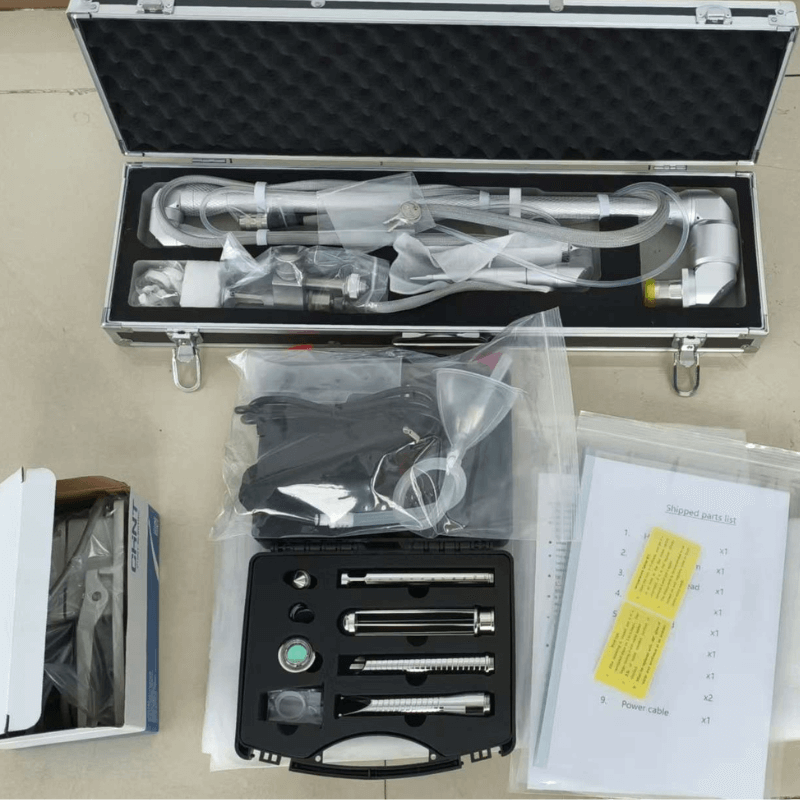 portable co2 fractional laser skin resurfacing machine pack list