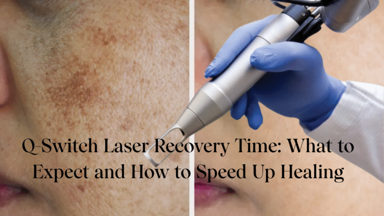 Q-Switch Laser Recovery-Zeit: Was zu erwarten ist und wie Sie die Heilung beschleunigen können