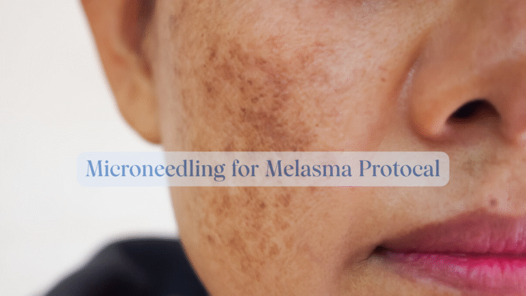 Melasma protokal için mikroiğnelleme