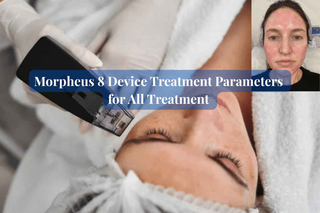 Morpheus 8 Device Treatment Parameters for All Treatment (Chinese Version)