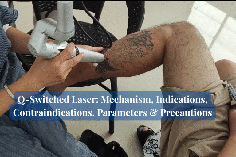 Meccanismo laser a commutazione Q, indicazioni, controindicazioni, parametri & Precauzioni