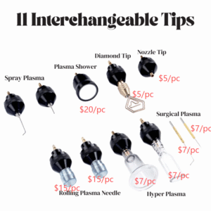 derma roller stamp needles for fusion plasma