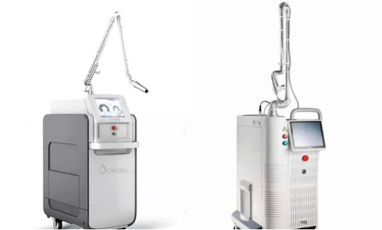 pico laser with fractional co2 laser work together for laser tattoo removal
