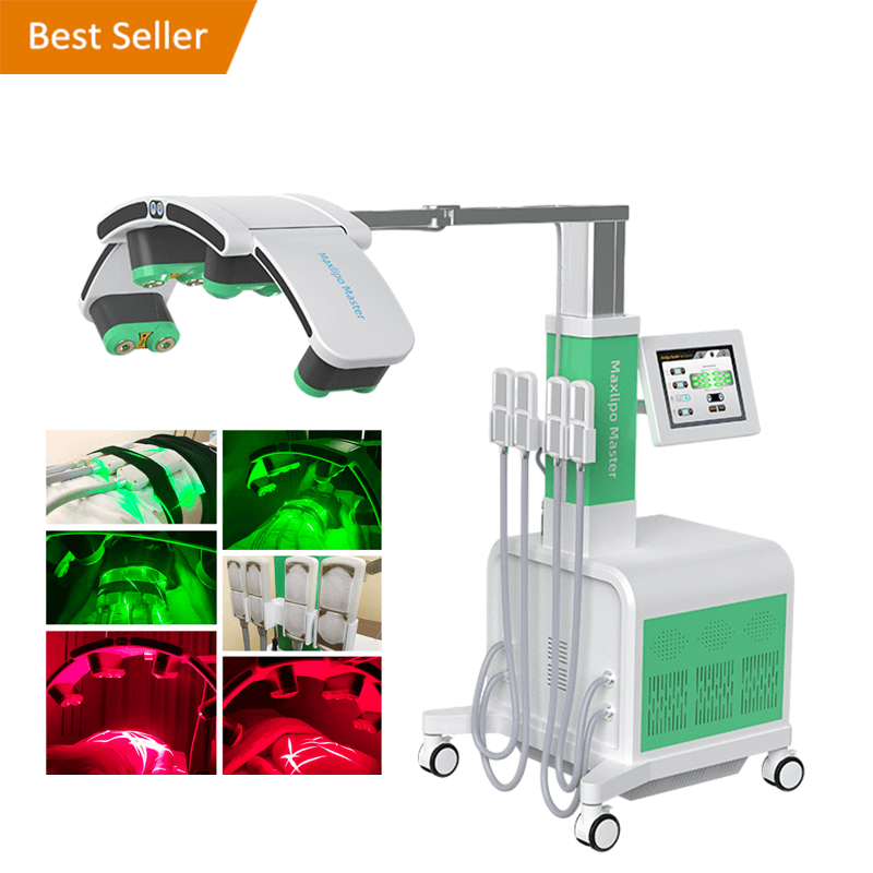 10D Maxlipo Master Laser Slimming Machine with 532nm + 635nm & cryo-EMS