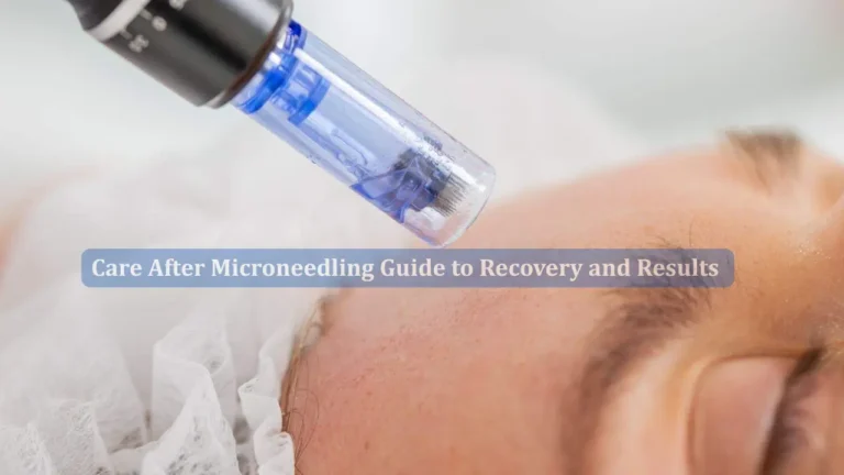 Care After Microneedling Guide to Recovery and Results