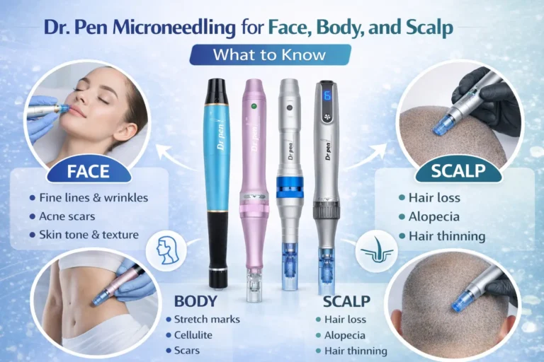 Dr Pen Microneedling for Face, Body, and Scalp What to Know