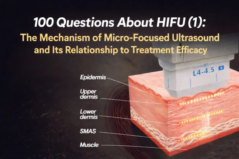100 domande sull'HIFU (1) Il meccanismo degli ultrasuoni microfocalizzati e la sua relazione con l'efficacia del trattamento