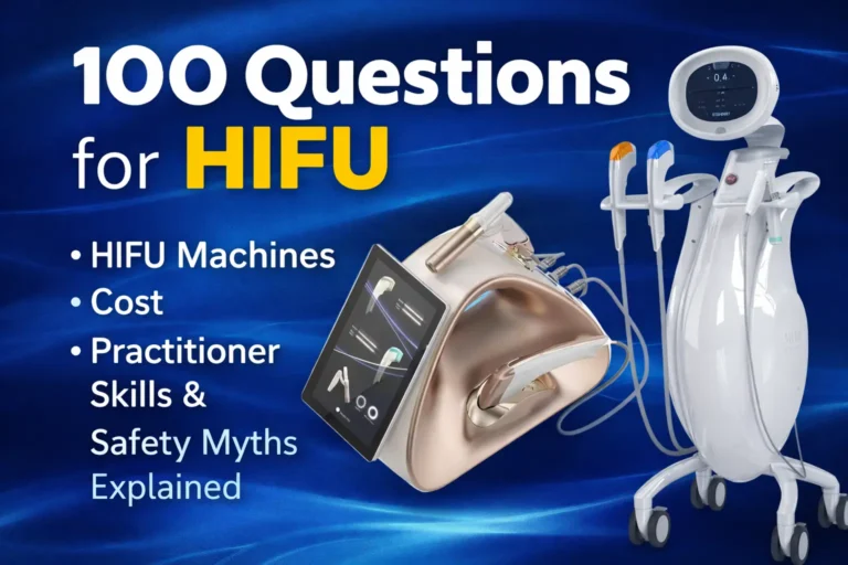 100 Questions for HIFU (4) HIFU Machines, Cost, Practitioner Skills & Güvenlik Mitleri Açıklandı