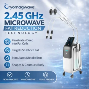 Cryomagnetic Wave Body Contouring Device With 2.45G Microwave Emsculpt 2 in 1