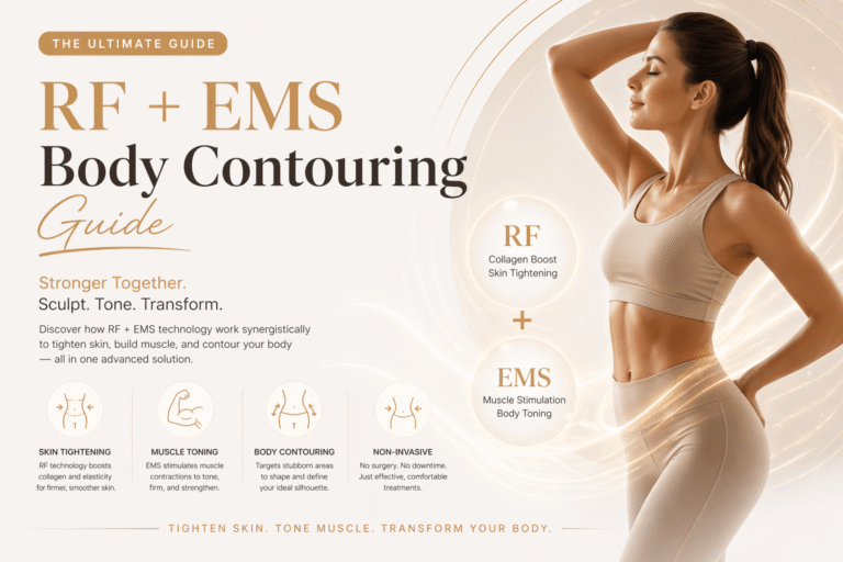 RF + EMS Body Contouring Guide The Complete Solution for Fat Reduction, Muscle Sculpting & Skin Tightening (1)